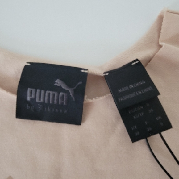 Puma x Fenty  NWT Nude Cropped logo tank . - Picture 7 of 9